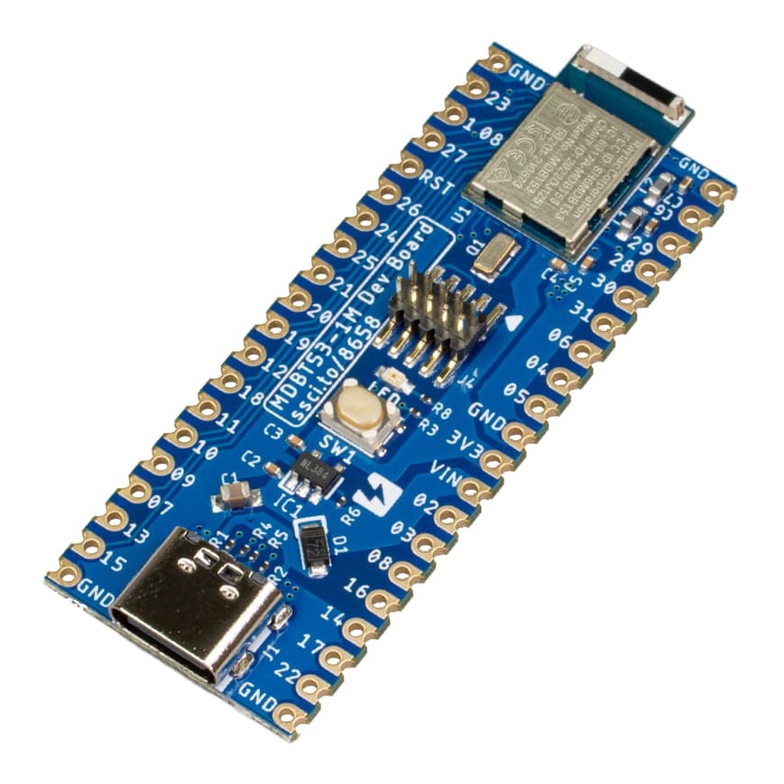 76551dd3-7c03-472d-ac3d-3c652a566df9_869x869.jpg nRF5340 MDBT53-1Mモジュールピッチ変換基板